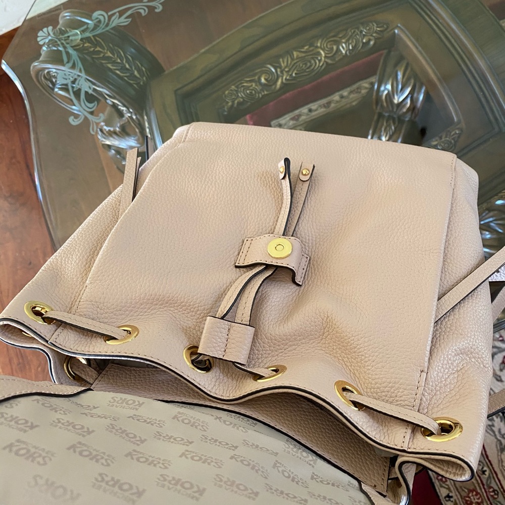 NwT Michael Kors Riley Large backpack leather - Picture 5 of 8